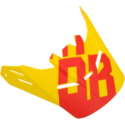 Thor Youth Sector Level Helmet Visor Kit -HJC 057629 navy yellow