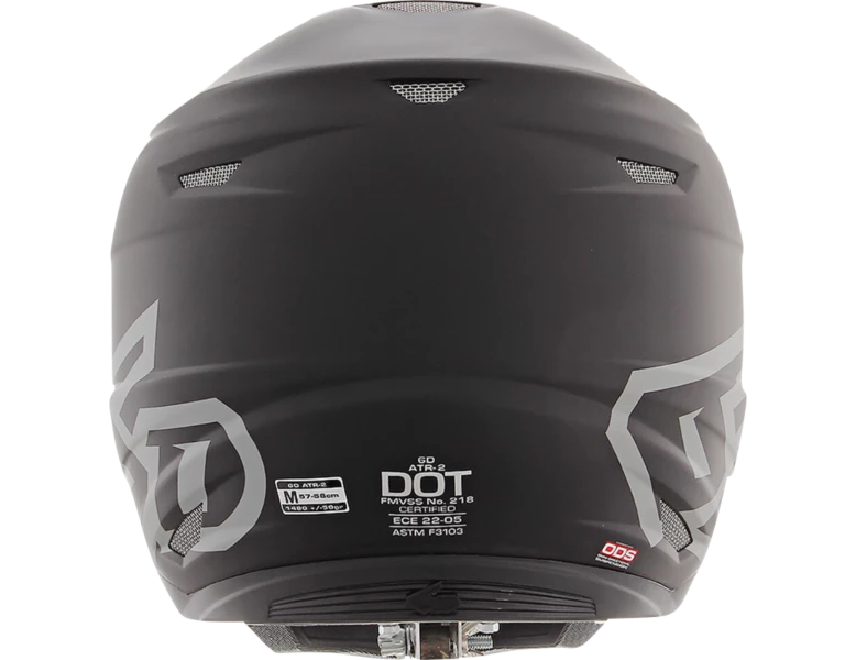 6D ATR-2 Solid Helmet 5 6D ATR-2 Solid Helmet - Image 5