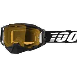 100% Armega Yellow Lens Snow Goggles