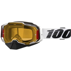 100% Armega Yellow Lens Snow Goggles -HJC 150125