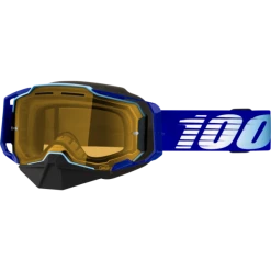 100% Armega Yellow Lens Snow Goggles -HJC 150127