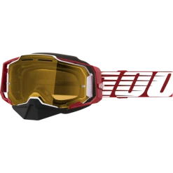 100% Armega Yellow Lens Snow Goggles -HJC 150129