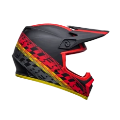 Bell MX-9 MIPS Offset Helmet -HJC 250040000300000004 offset matte black red 1