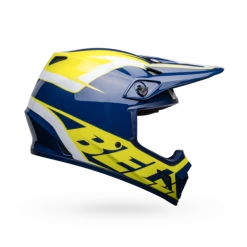 Bell MX-9 Mips Spark Gloss Blue/Yellow Helmet -HJC 250040000300000004 spark gloss blue yellow 1