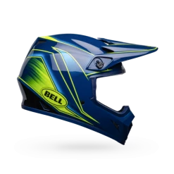 Bell MX-9 Mips Zone Gloss Navy/Retina Helmet 11 Bell MX-9 Mips Zone Gloss Navy/Retina Helmet -HJC 250040000300000004 zone gloss navy retina 1