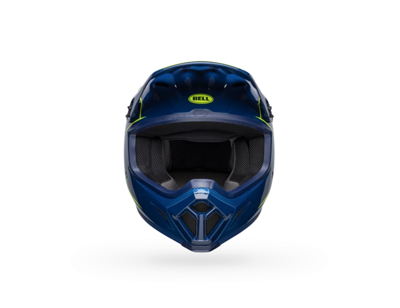Bell MX-9 Mips Zone Gloss Navy/Retina Helmet 2 Bell MX-9 Mips Zone Gloss Navy/Retina Helmet - Image 2