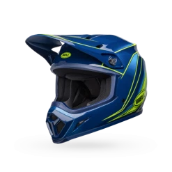 Bell MX-9 Mips Zone Gloss Navy/Retina Helmet 9 Bell MX-9 Mips Zone Gloss Navy/Retina Helmet -HJC 250040000300000004 zone gloss navy retina 4