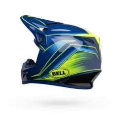 Bell MX-9 Mips Zone Gloss Navy/Retina Helmet 10 Bell MX-9 Mips Zone Gloss Navy/Retina Helmet -HJC 250040000300000004 zone gloss navy retina 6