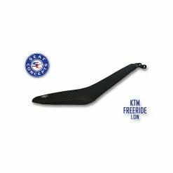 Seat Concepts KTM (2015-18) FREERIDE *Standard Comfort* [Foam & Cover Kit] (Black Carbon Fiber Sides / Black Gripper Top) {Orange Stitching}