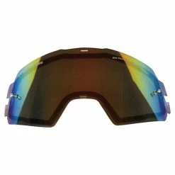 Zoan Replacement Double Goggle Lens -HJC 420 6491 zoan replacement double lens red mirror