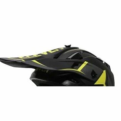 Eleven Apparel Eleven Raid MX Helmet Replacement Peak -HJC 49 11540 peak black hi viz