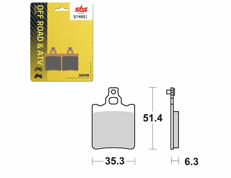SBS Brake Pad SBS574RSI 1 SBS Brake Pad SBS574RSI