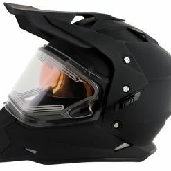 MT Helmets Mode DS Snow Double Shield Solid Helmet