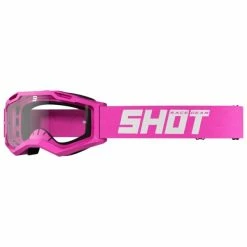 Shot Assault 2.0 Goggles -HJC assault 20 goggles gloss hi viz pink clear lens 244 03302 2