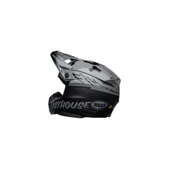 Bell Moto-10 Spherical Fasthouse BMF Helmet -HJC bell moto 10 spherical fasthouse bmf matte gloss gray black back left