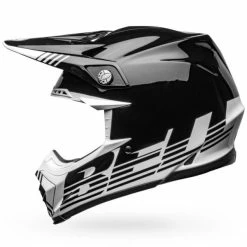 Bell Moto-9 MIPS Louver Helmet -HJC bell moto 9 mips helmet louver gloss black white4