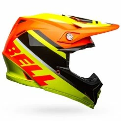 Bell Moto-9 Mips Prophecy Helmet -HJC bell moto 9 mips7125865 helmet prophecy orange yellow
