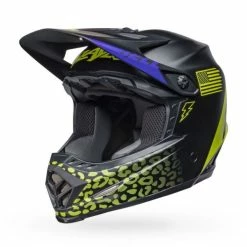 Bell Moto-9 Youth Mips Slayco Helmet -HJC bell moto 9 youth slayco matte black hi viz yellow 1