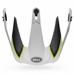 Bell MX-9 Adventure MIPS Dalton Replacement Helmet Visor -HJC bell mx 9 adventure visor dalton gloss white hi viz yellow top