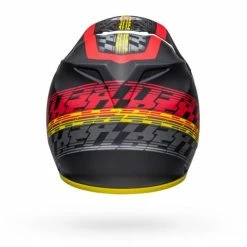 Bell MX-9 MIPS Offset Helmet -HJC bell mx 9 mips dirt motorcycle helmet offset matte black red back