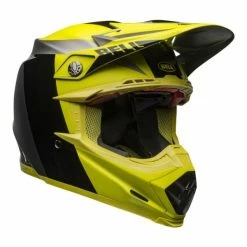 BELL MOTO-9 FLEX DIVISION HELMET 10 BELL MOTO-9 FLEX DIVISION HELMET -HJC bell moto 9 flex division helmet black hi viz gray