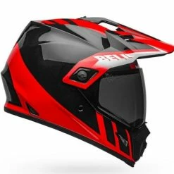 Bell MX-9 Adventure Mips Dash Helmet -HJC bell mx 9 adventure mips dash helmet black red white