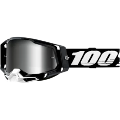 100% RACECRAFT 2 Mirror Lens Goggles -HJC c 1