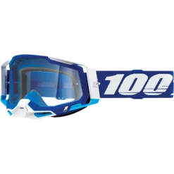 100% RACECRAFT 2 Clear Lens Goggles -HJC ca15abc2 9738 4f47 b817 f54023d71099 1