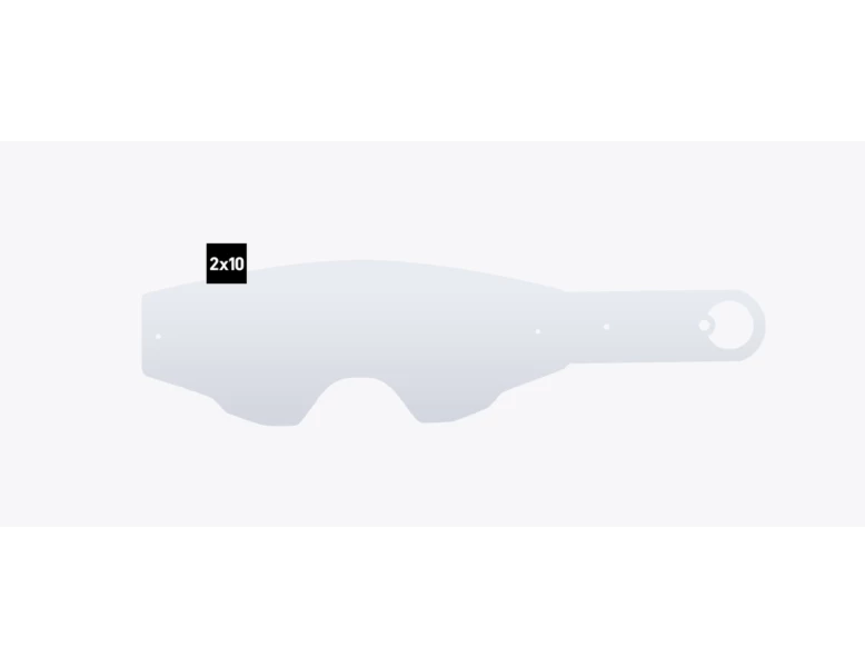 Spy Optic Spy+ Foundation Tear-offs (2 X 10 Pk) 1 Spy Optic Spy+ Foundation Tear-offs (2 X 10 Pk)