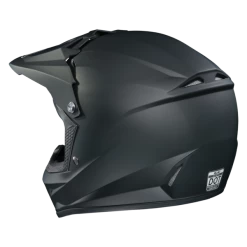 HJC Youth CL-XY 2 Solid Helmet -HJC cl xy ii solid mblk rear