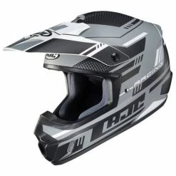 HJC CS-MX 2 Trax Helmet -HJC cs mx 2 trax helmet black silver
