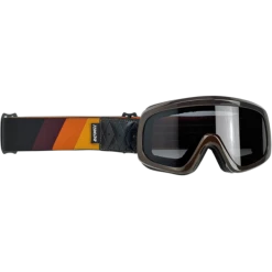 Biltwell Overland 2.0 Tri-Stripe Goggles -HJC d tri stripe gold rust brown