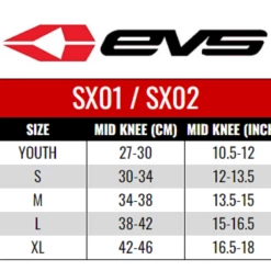 EVS Youth SX01 Single Knee Brace 7 EVS Youth SX01 Single Knee Brace -HJC ddstresrsrsrs