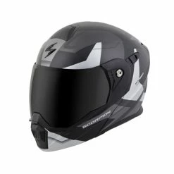 Scorpion EXO-AT950 Neocon Helmet -HJC exo at950 neocon silver front ang2 nopeak hrzprfujvazorq2x