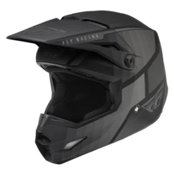 Fly Racing Youth Kinetic Drift Helmet -HJC fly racing kinetic drift helmet black charcoal 1