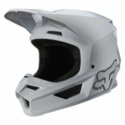 Fox V1 Plaic Helmet 9 Fox V1 Plaic Helmet -HJC fox racing v1 plaic helmet white