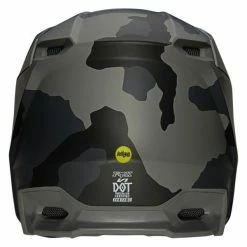 Fox V1 Trev Helmet -HJC fox racing v1 trev helmet black camo 3
