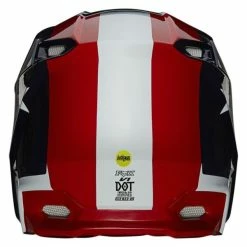 Fox V1 Ultra Helmet 7 Fox V1 Ultra Helmet -HJC fox racing v1 ultra helmet red white blue 4