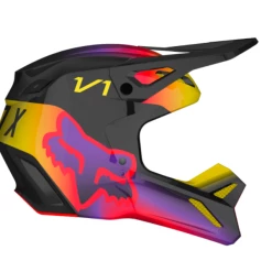 Fox V1 Toxsyk Helmet -HJC fox v1 toxsyk helmet black