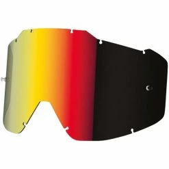 Shot Assault/Iris Goggle Replacement Single Lens -HJC iris assault antifog replacement lens iridium red 244 03309