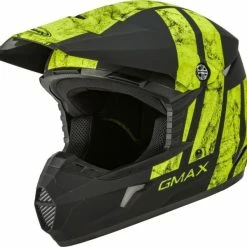 GMAX MX46 DOMINANT YOUTH MX HELMET -HJC mx46 hivis1 1 qc8dripjjpknflwe