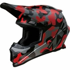 Z1R Rise Camo Helmet -HJC rise camo helmet red