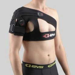 EVS SB03 Shoulder Support 9 EVS SB03 Shoulder Support -HJC sb03bk sb03 shoulder brace 3qtr right model 95e0a19e 1247 4ae5 adc9 5831e992b102 2048x