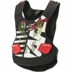 Alpinestars Sequence Roost Deflectors -HJC sequence roost guard black white red xs s 6701819 123 xss