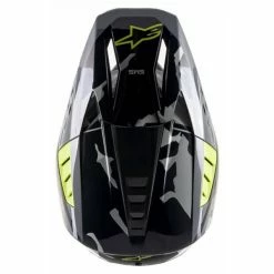 Alpinestars SM-5 Rover Helmet -HJC sm5 rover helmet gloss anthracite hi viz yellow grey camo 4