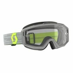 Scott Split OTG MX Goggles -HJC split otg goggles grey yellow clear works 285537 1120113