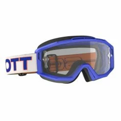Scott Split OTG MX Goggles -HJC split otg goggles white blue clear works 285537 1029113