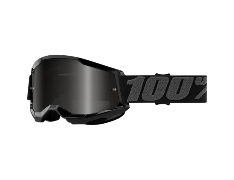 100% Strata 2 Smoke Lens Sand Goggles 1 100% Strata 2 Smoke Lens Sand Goggles