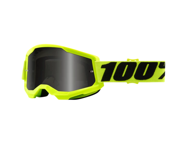100% Strata 2 Smoke Lens Sand Goggles 2 100% Strata 2 Smoke Lens Sand Goggles - Image 2