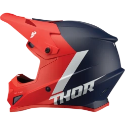 Thor Youth Sector Chev Helmet -HJC thor youth sector chev helmet red navy 2